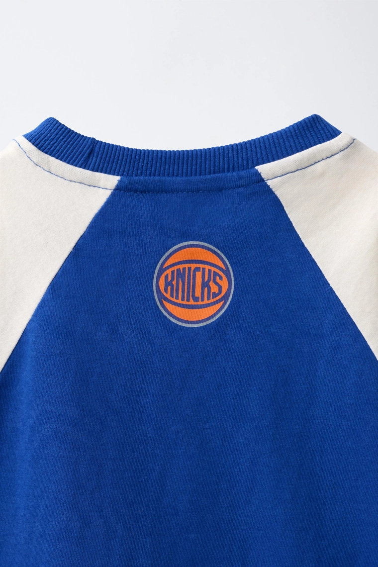 Футболка с длинным рукавом nba – nyc knicks реглан