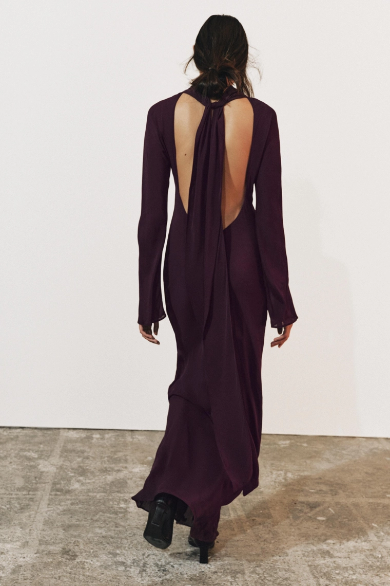 Длинное платье zw collection с вырезами