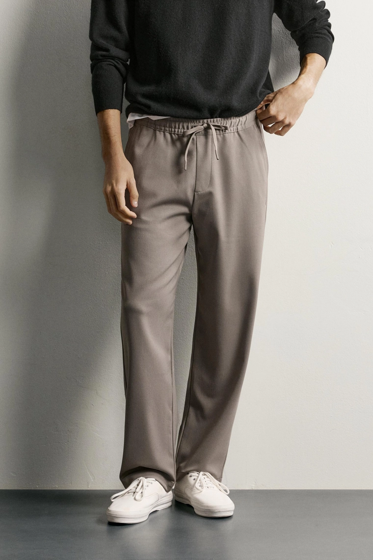 Брюки regular fit комфортной посадки