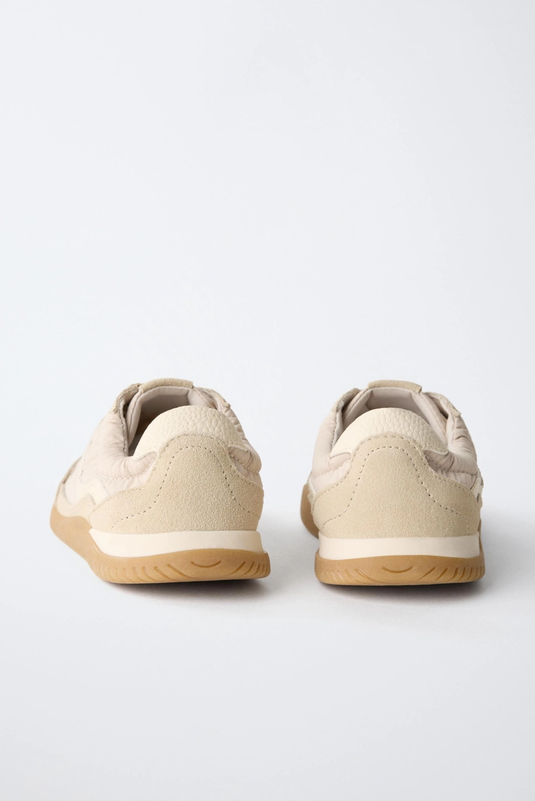 Кроссовки barefoot с контрастными деталями