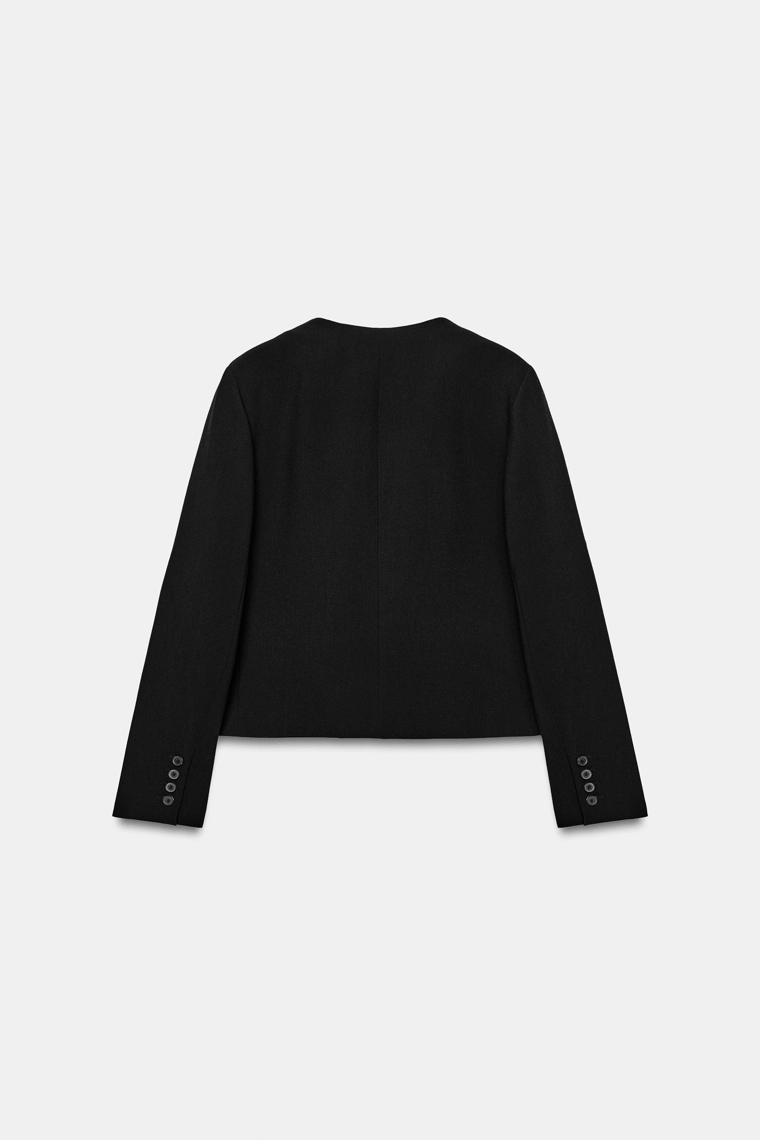 Жакет zw collection с боковым отворотом
