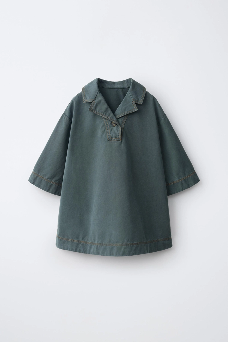 Платье-рубашка Zara «Timeless» свободного кроя