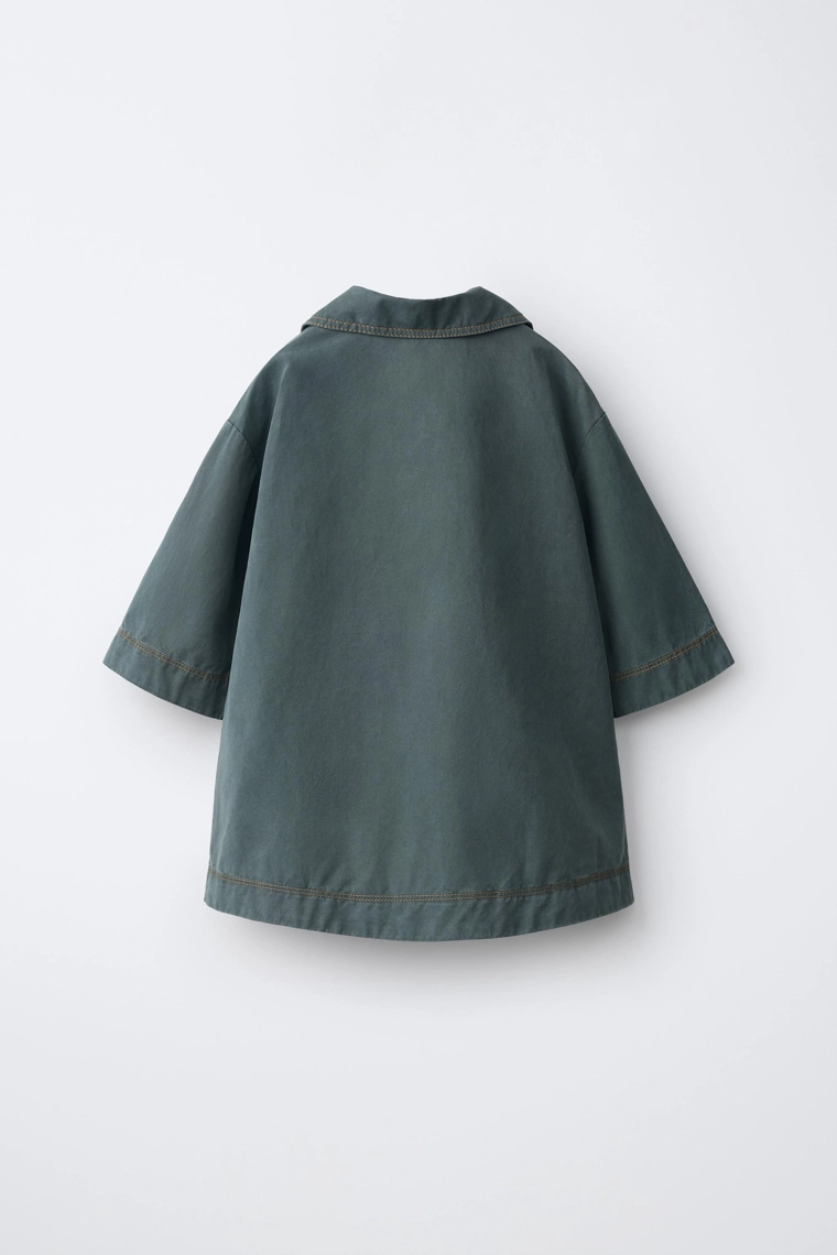 Платье-рубашка Zara «Timeless» свободного кроя