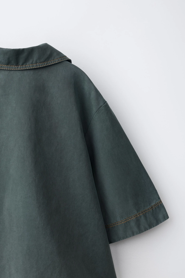 Платье-рубашка Zara «Timeless» свободного кроя