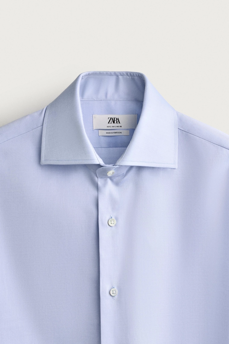 Рубашка slim fit santa eulalia barcelona 1843 x zara