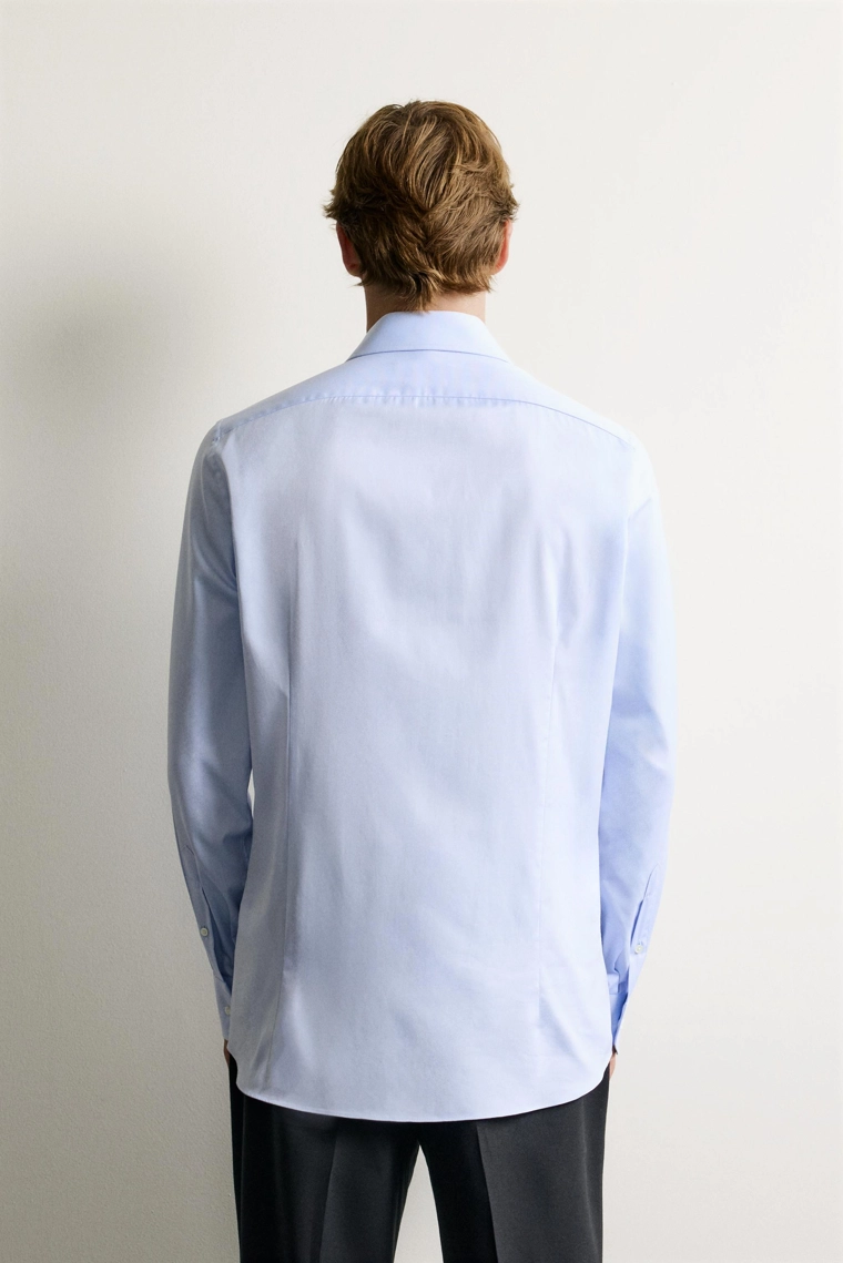 Рубашка slim fit santa eulalia barcelona 1843 x zara