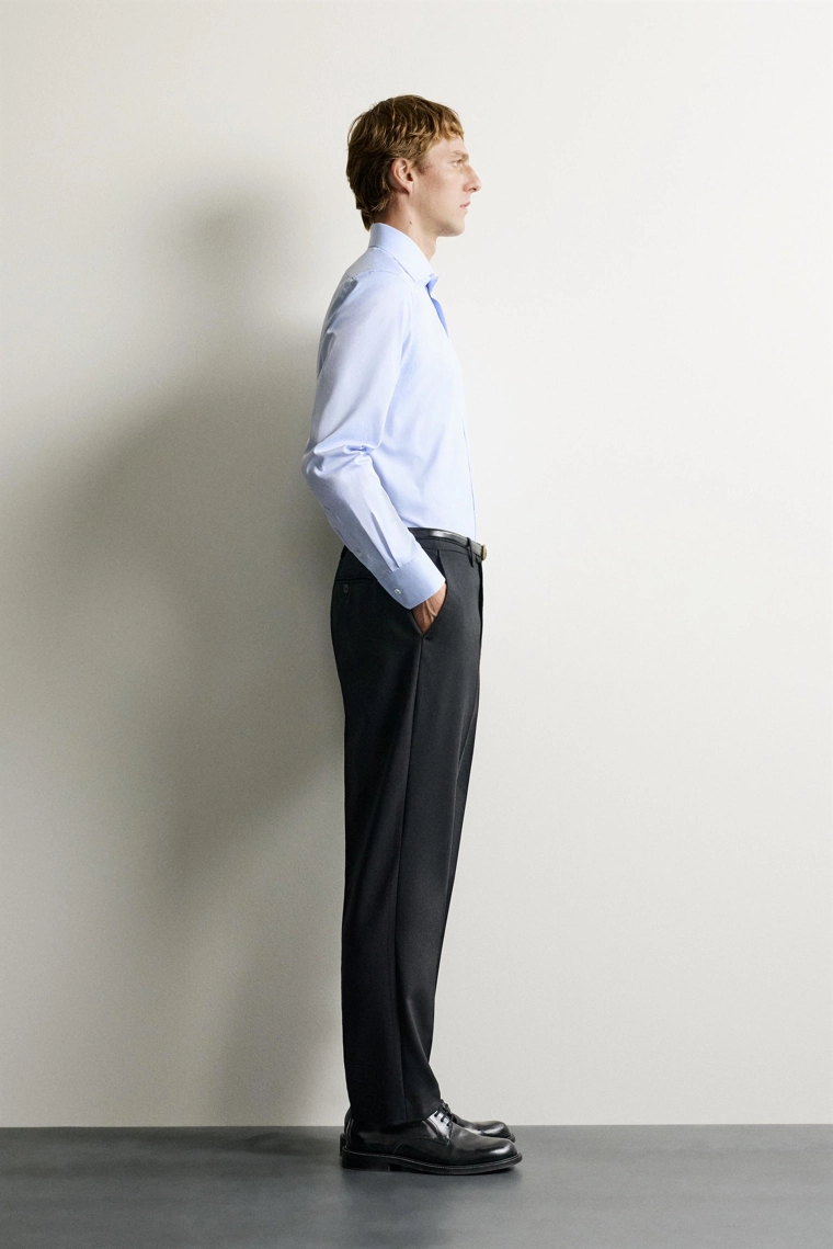 Рубашка slim fit santa eulalia barcelona 1843 x zara