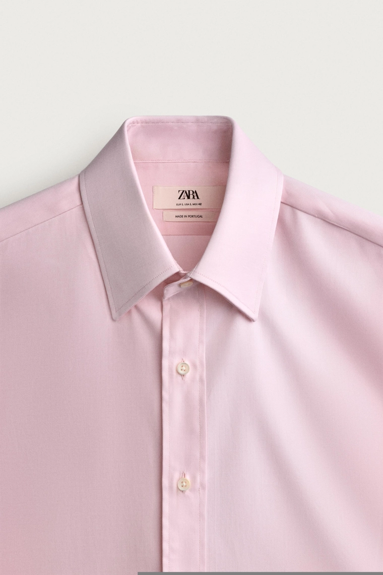 Рубашка slim fit santa eulalia barcelona 1843 x zara