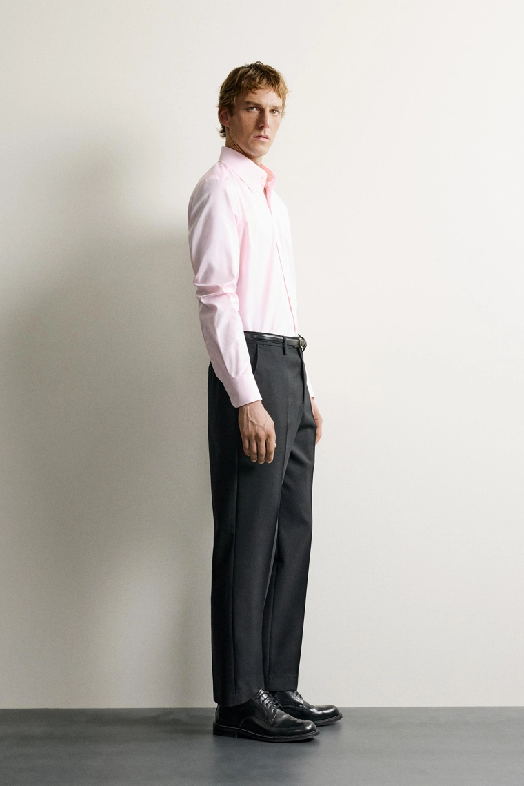 Рубашка slim fit santa eulalia barcelona 1843 x zara