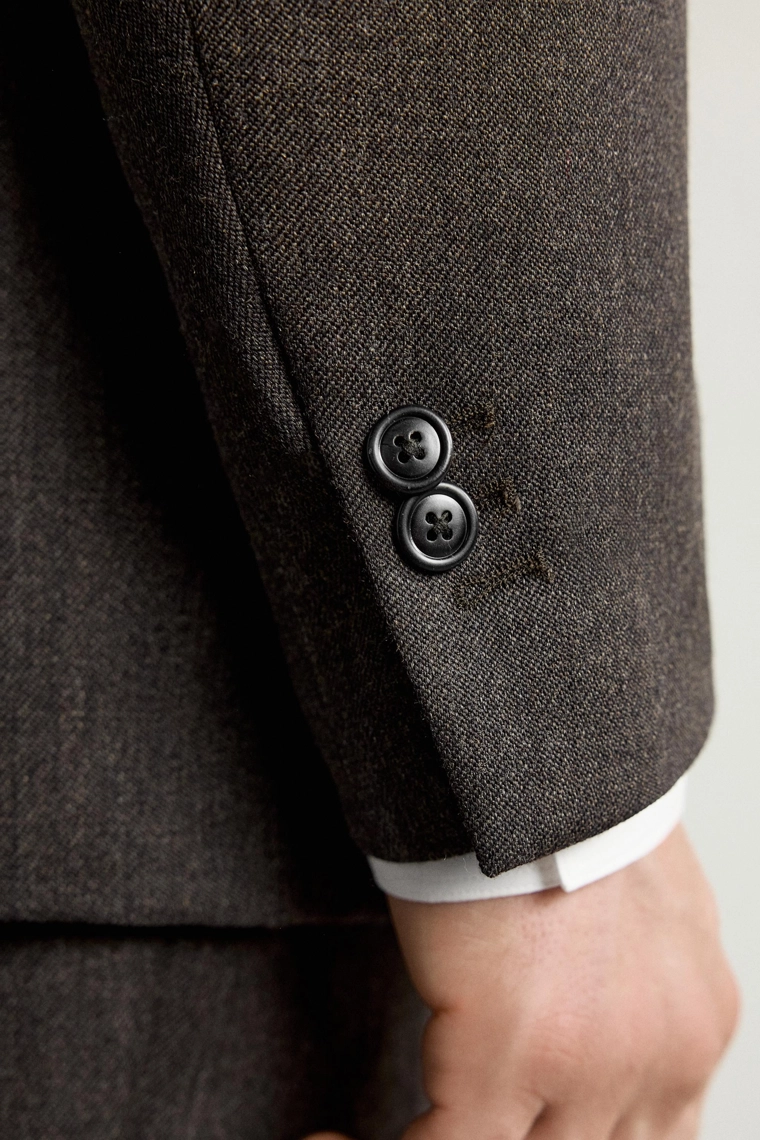 Пиджак из итальянской шерсти в полоску 100% wool manteco®