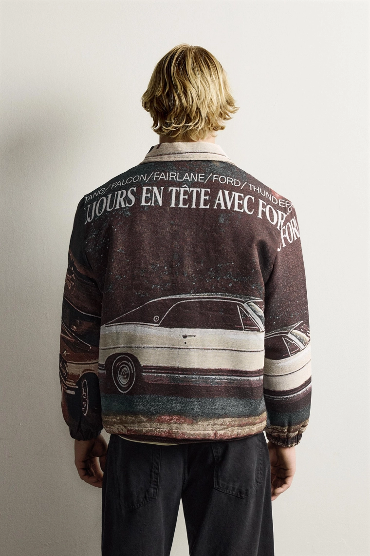 Стеганая куртка ford © jacquard