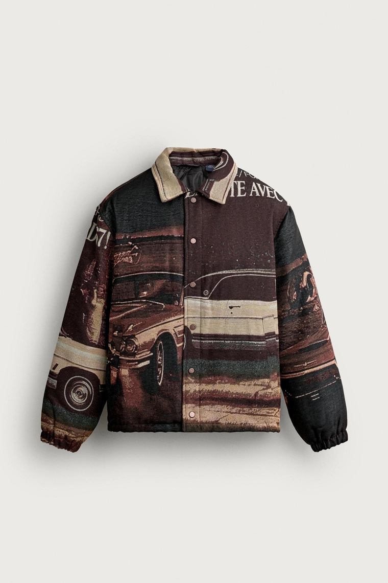 Стеганая куртка ford © jacquard