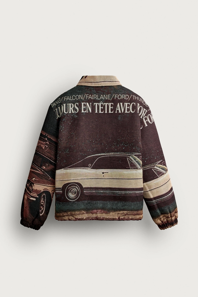 Стеганая куртка ford © jacquard