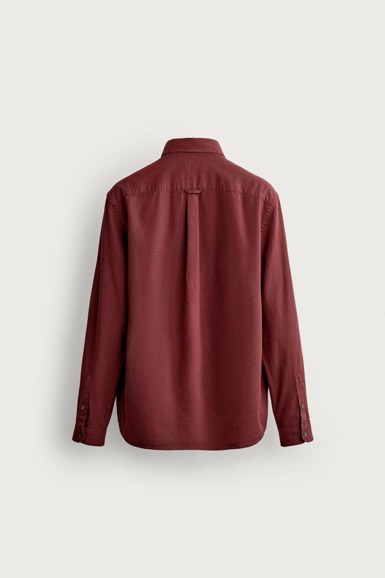 Рубашка regular fit в клетку