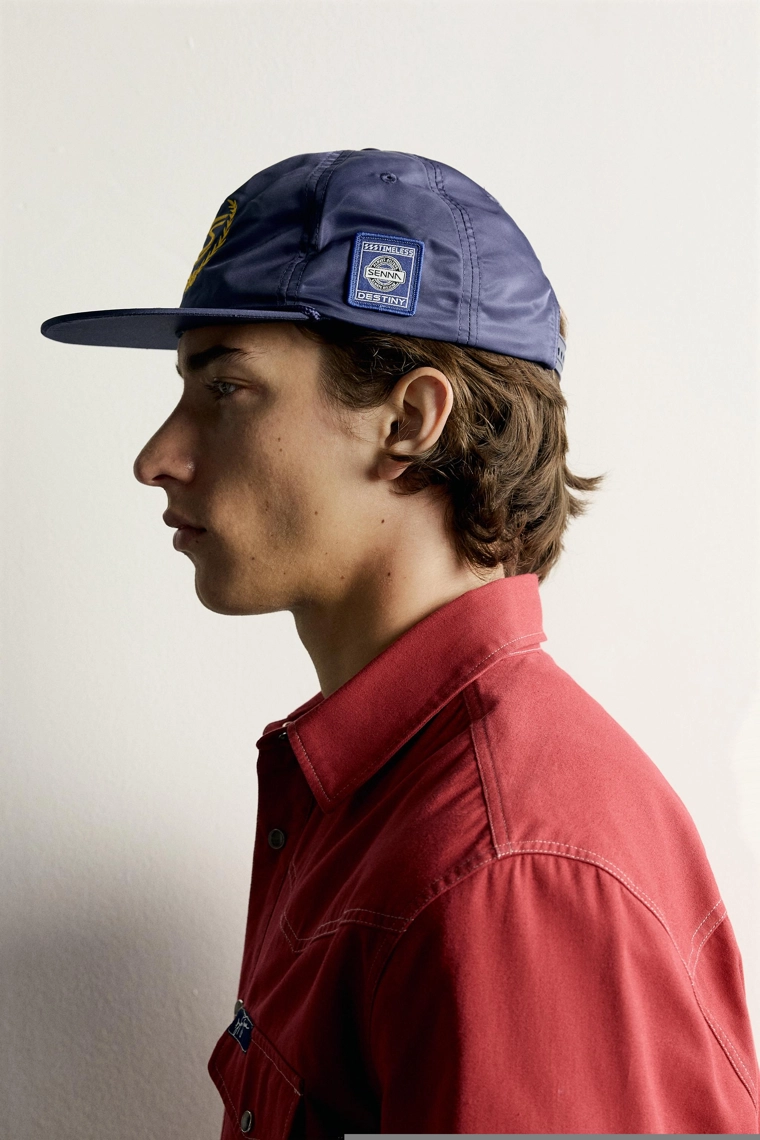 Кепка с плоским козырьком ayrton senna © senna brands