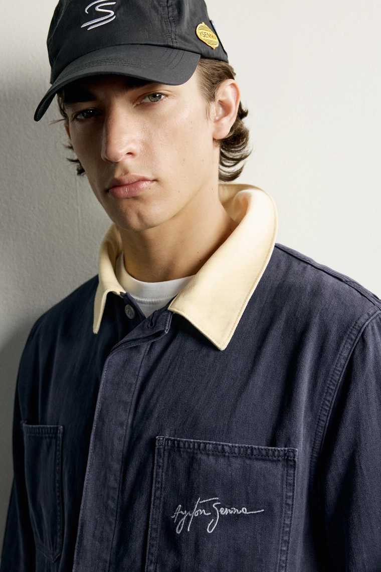 Комбинезон oversize ayrton senna © из хлопка в елочку