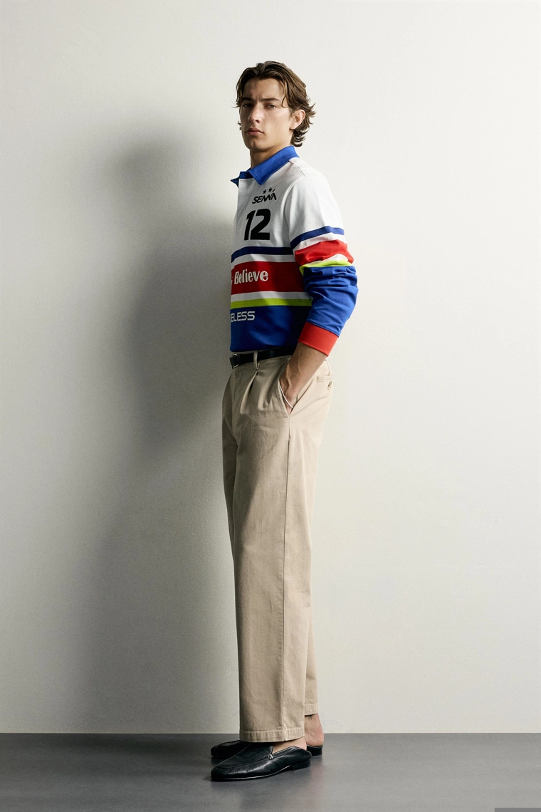 Поло с графическим принтом ayrton senna © senna brands