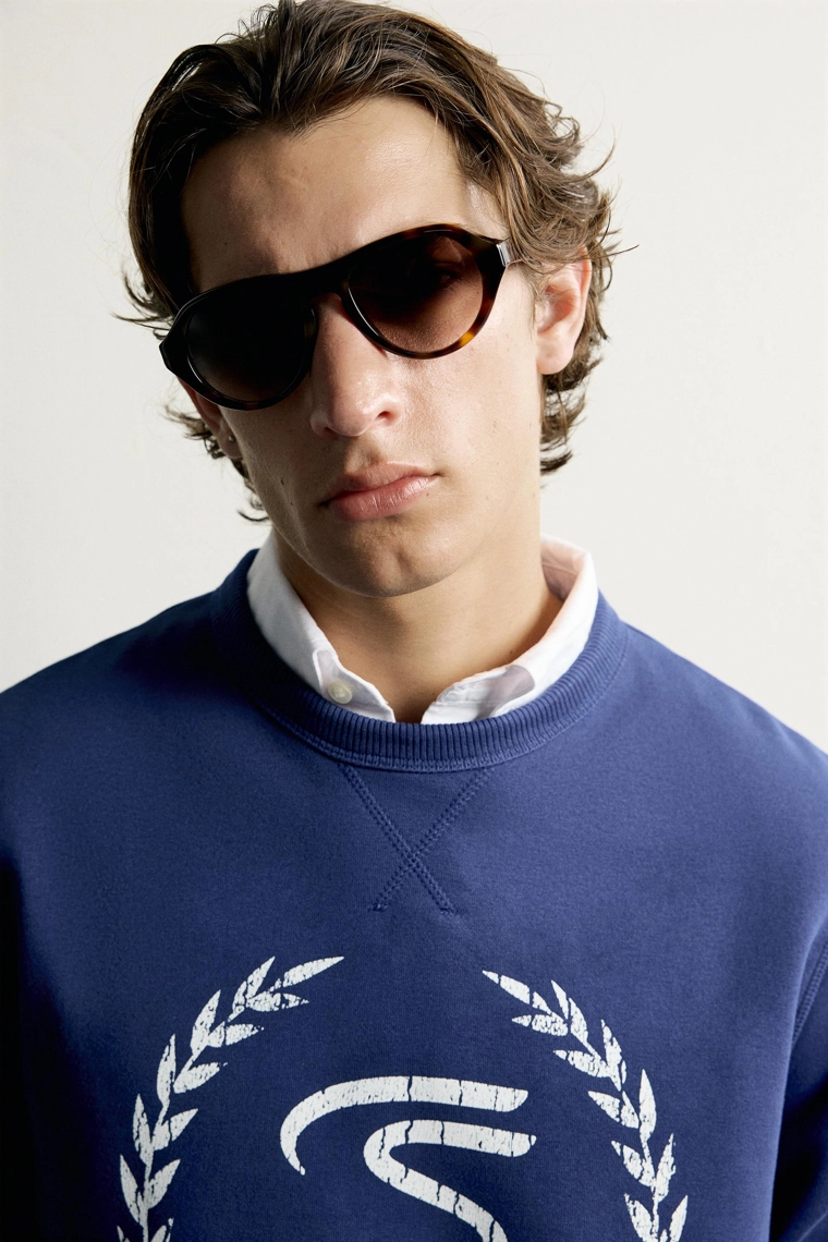 Свитшот с принтом ayrton senna © senna brands