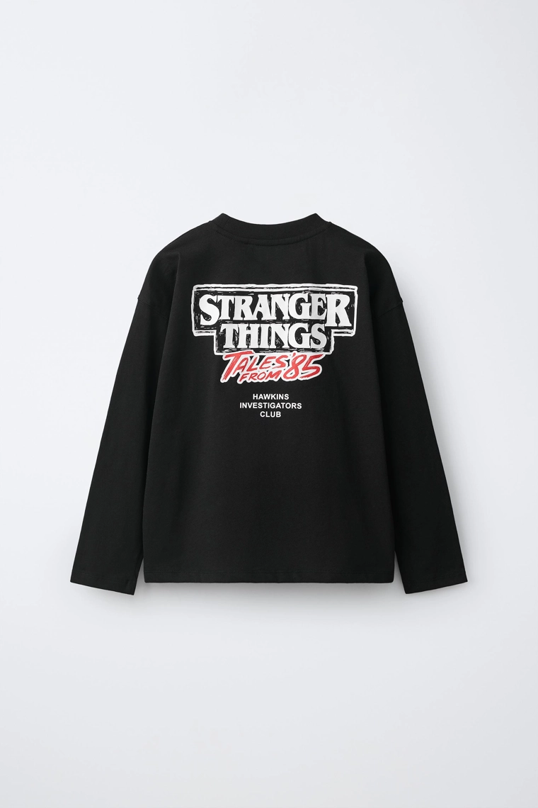 Футболка с принтом stranger things © netflix