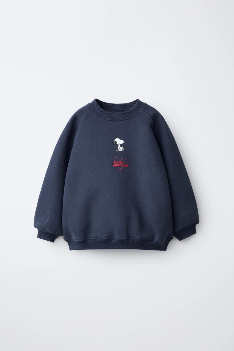 Світшот с принтом snoopy peanuts™
