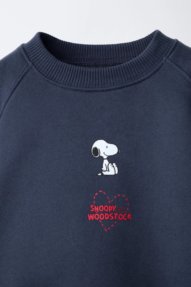 Світшот с принтом snoopy peanuts™