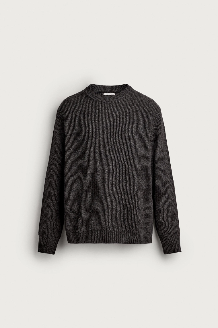 Джемпер regular fit с текстурой