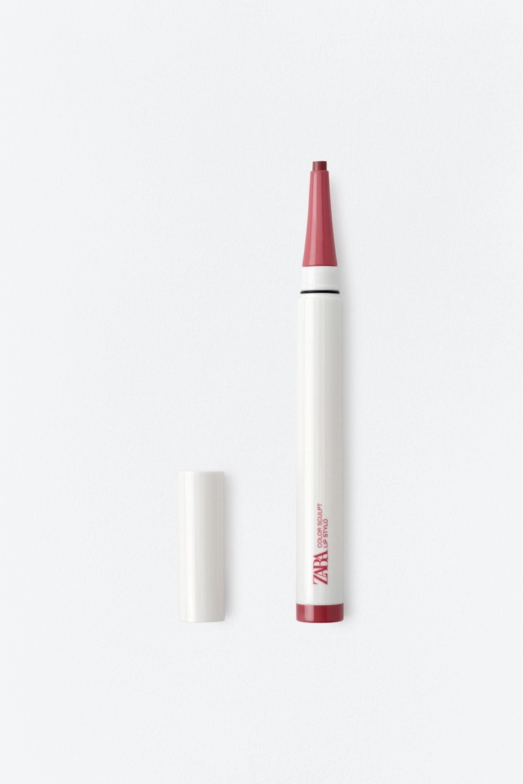 Помада-лайнер zara color sculpt lip stylo оттенок личи