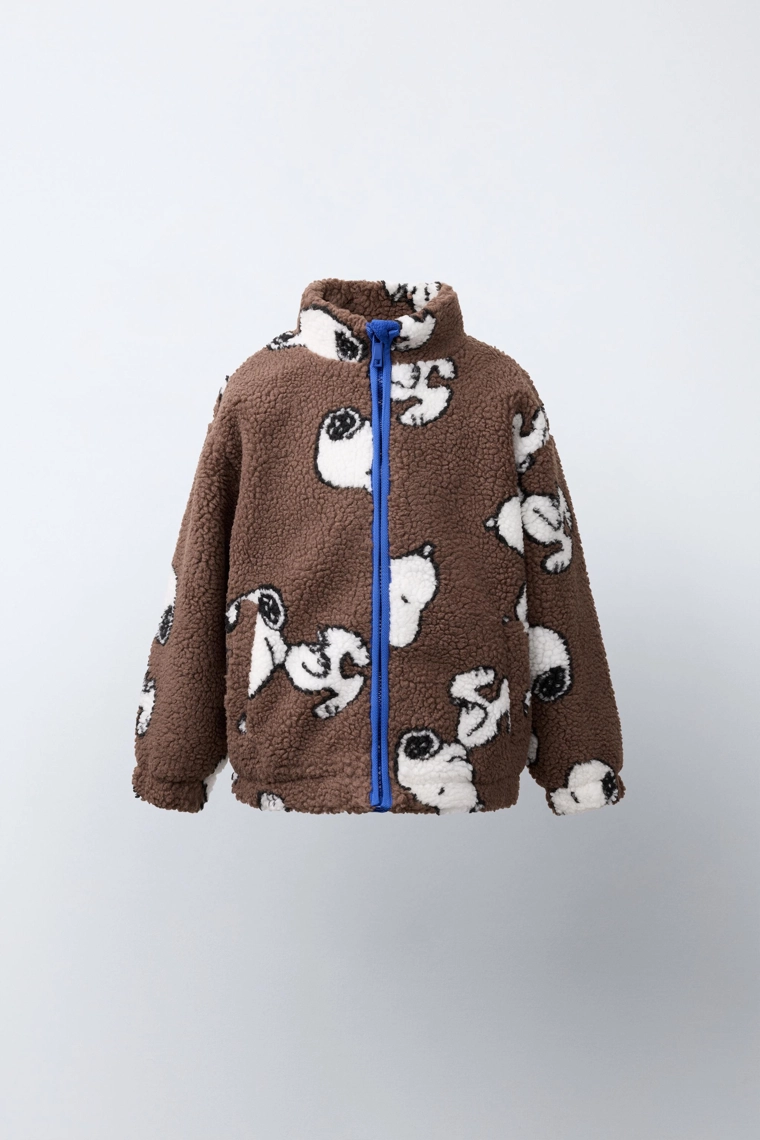 Куртка snoopy peanuts™ из искусственного меха