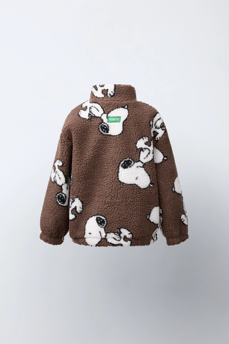 Куртка snoopy peanuts™ из искусственного меха