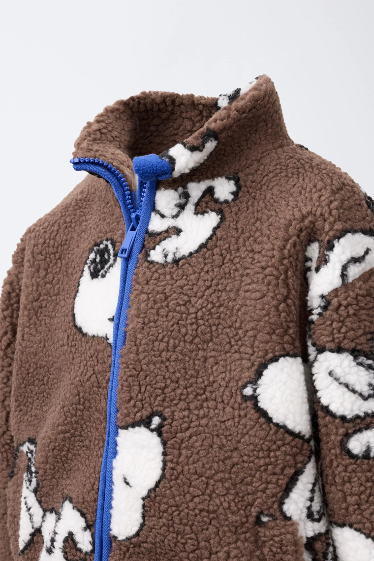 Куртка snoopy peanuts™ из искусственного меха