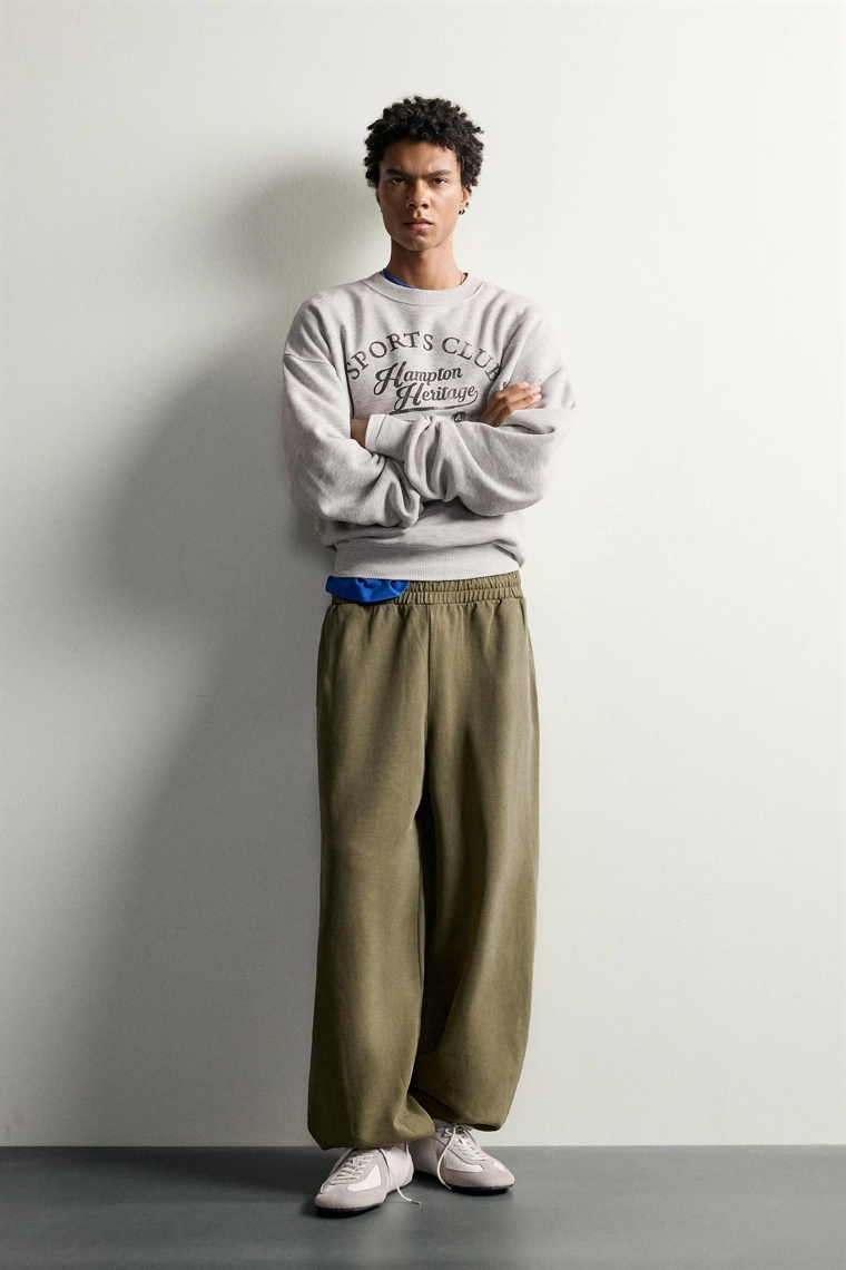 Брюки-джоггеры balloon fit