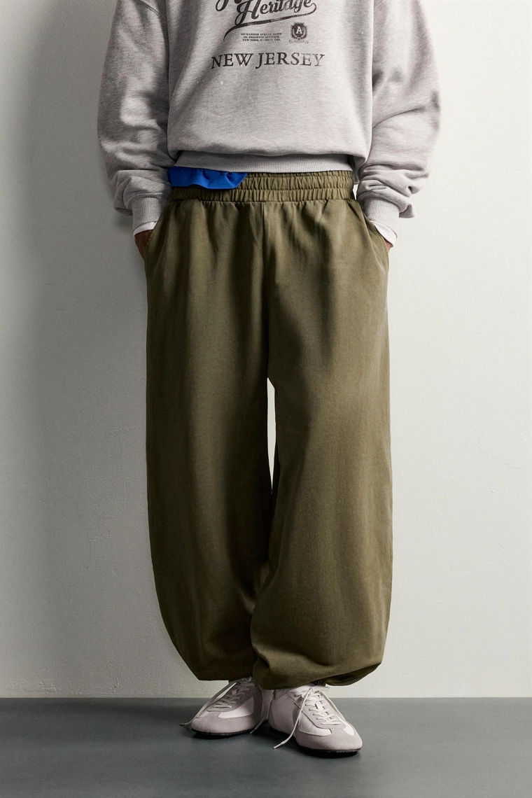 Брюки-джоггеры balloon fit