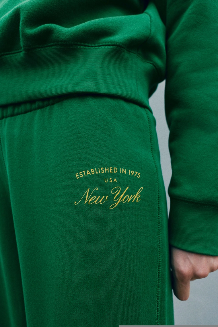 Флисовые брюки new york