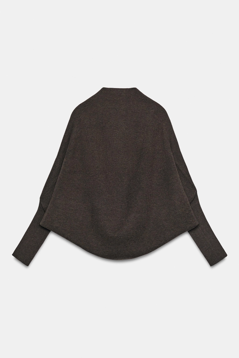 Открытый жакет с манжетами