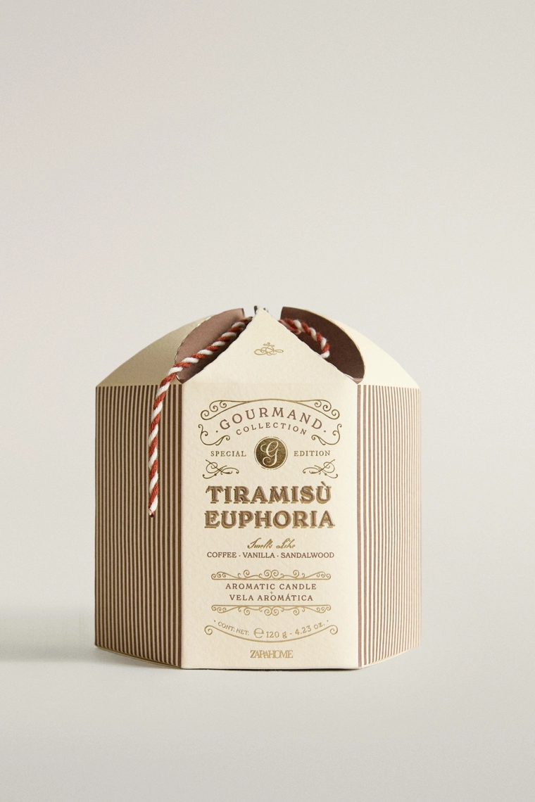 Ароматическая свеча тирамису эфория (120 г)