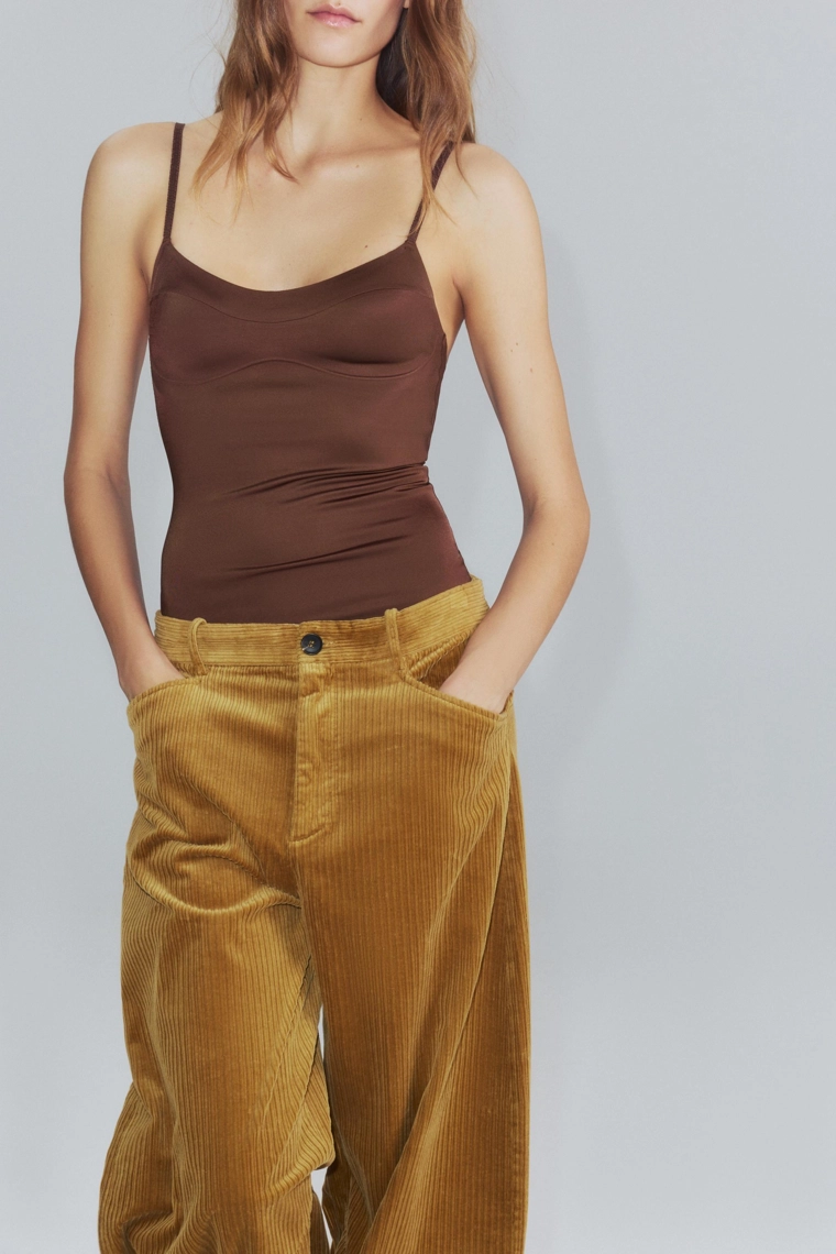 Вельветовые брюки zw collection