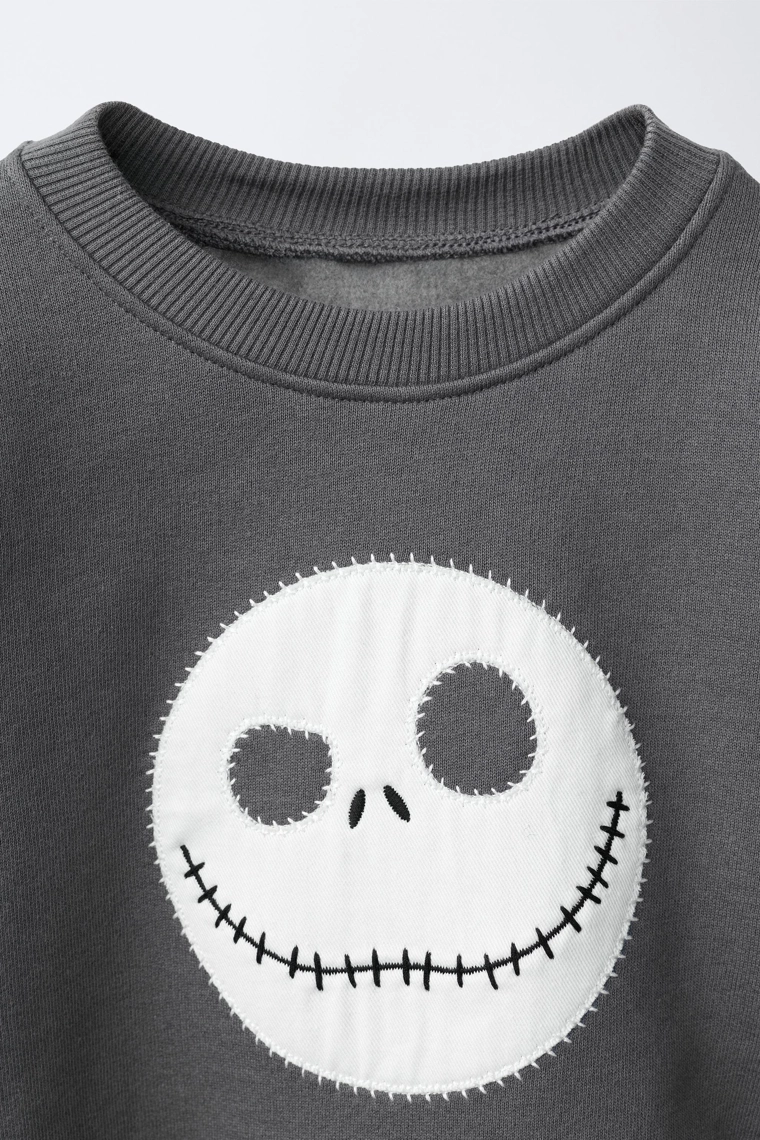 Свитшот с вышивкой the nightmare before christmas © disney