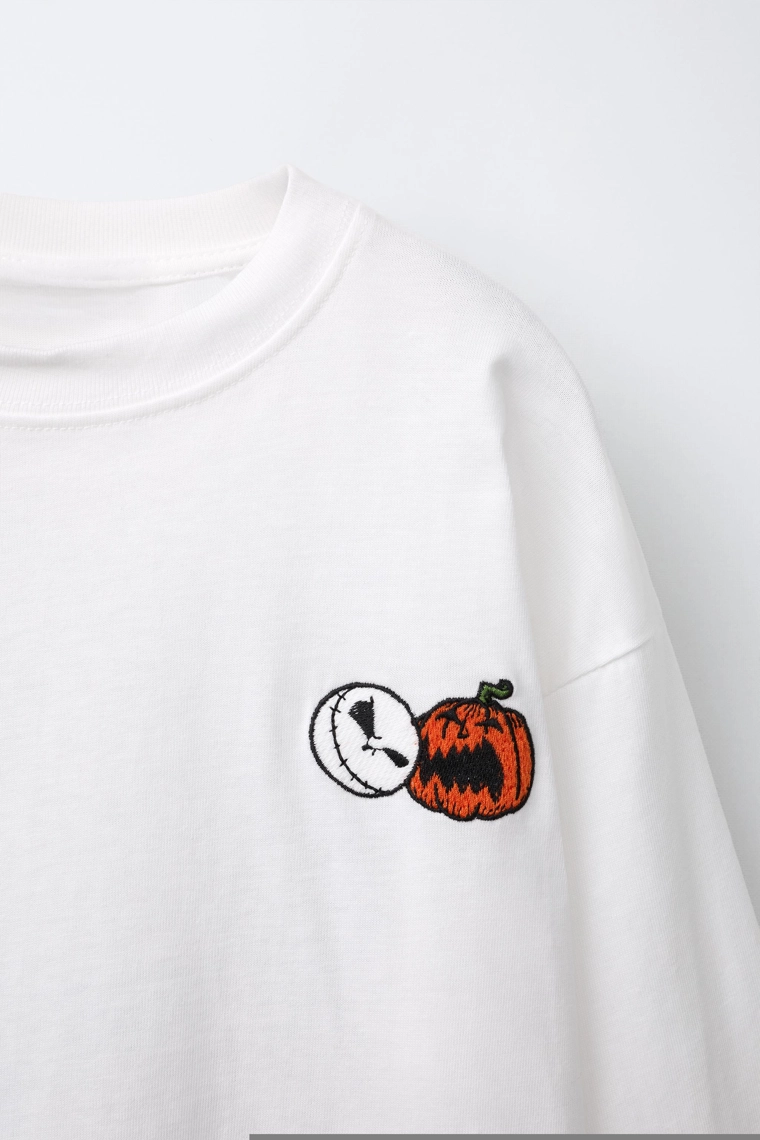 Футболка с вышивкой the nightmare before christmas © disney