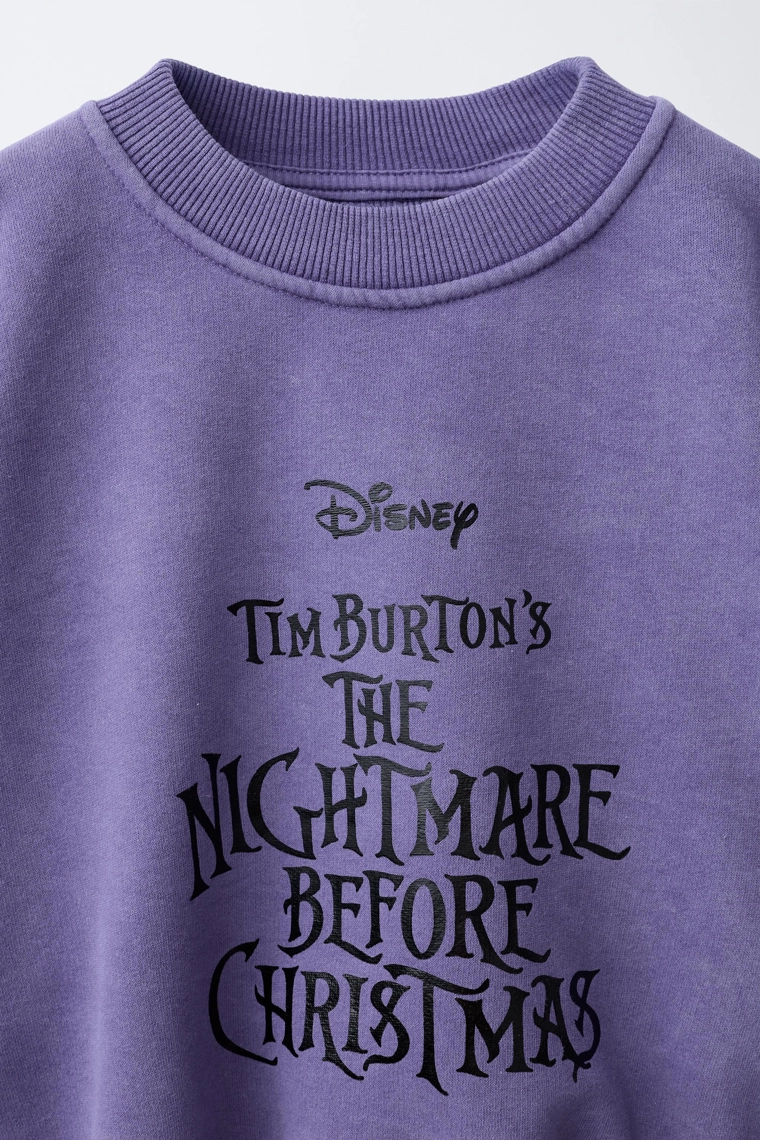 Свитшот с принтом «кошмар перед рождеством» © disney