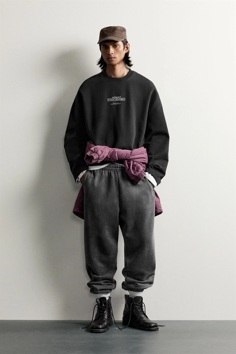 Свитшот оверсайз edward scissorhands ©20th century studios