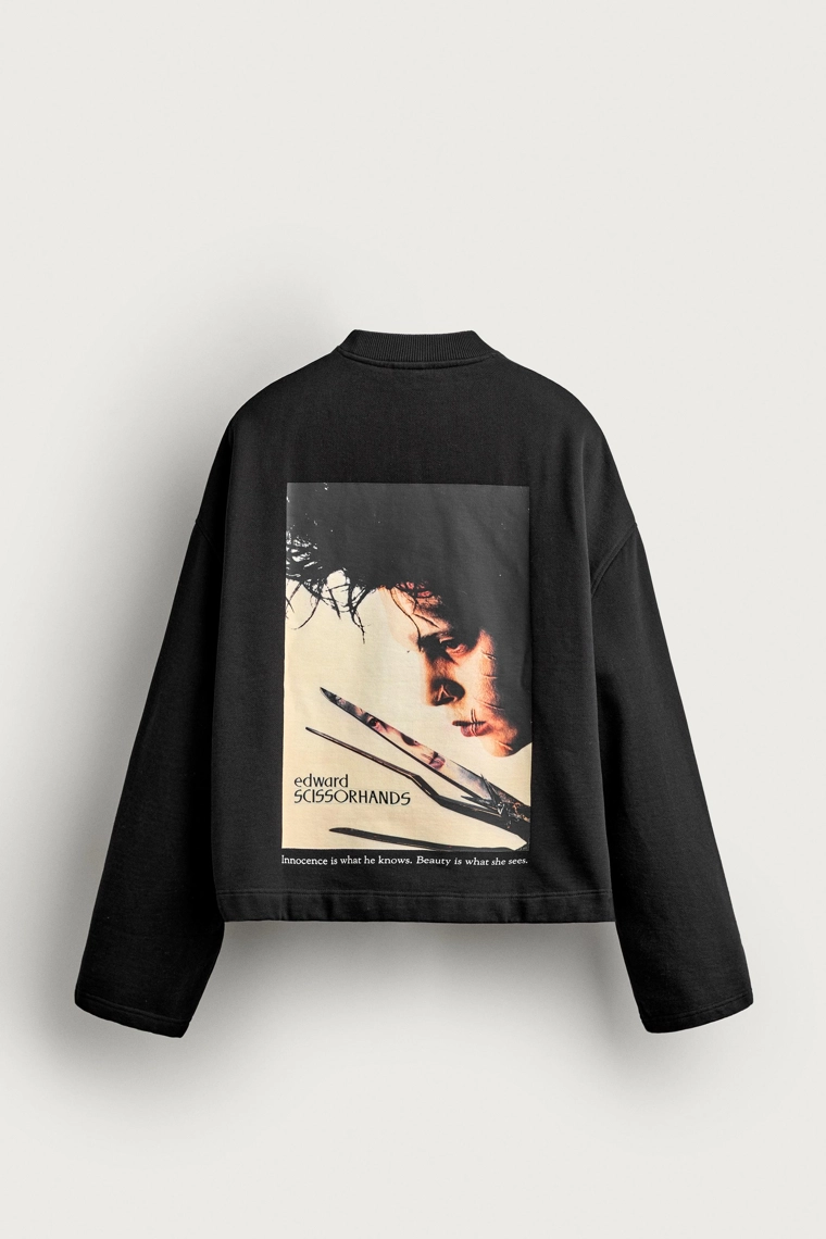 Свитшот оверсайз edward scissorhands ©20th century studios
