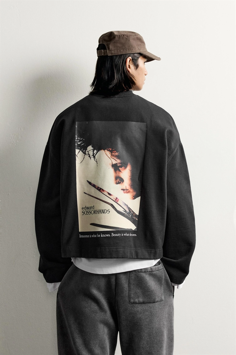Свитшот оверсайз edward scissorhands ©20th century studios