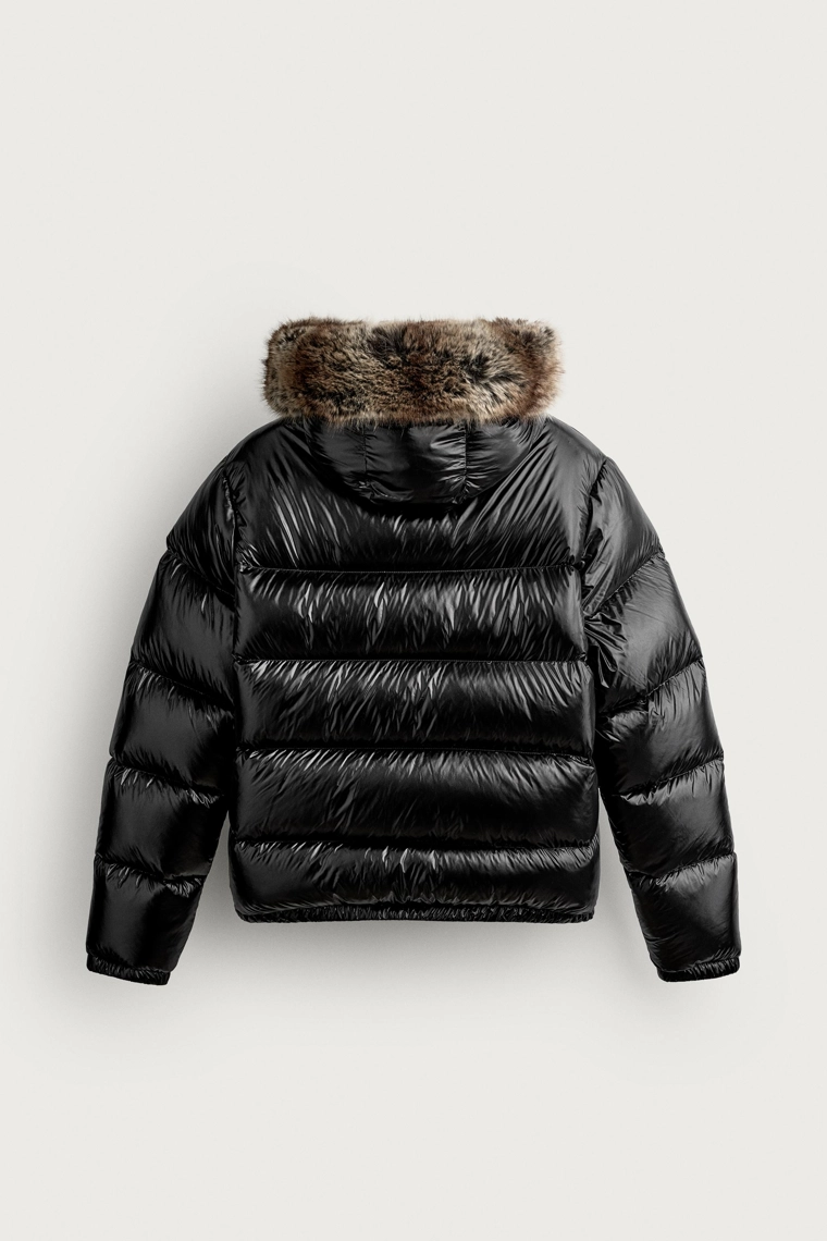 Водоотталкивающая куртка с наполнителем 80% пух, 20% перо