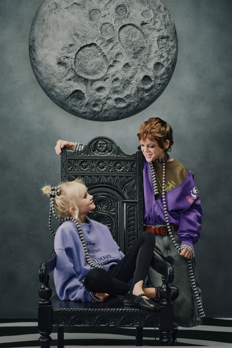 Св sweatshirt с застёжкой-молнией the nightmare before christmas © disney