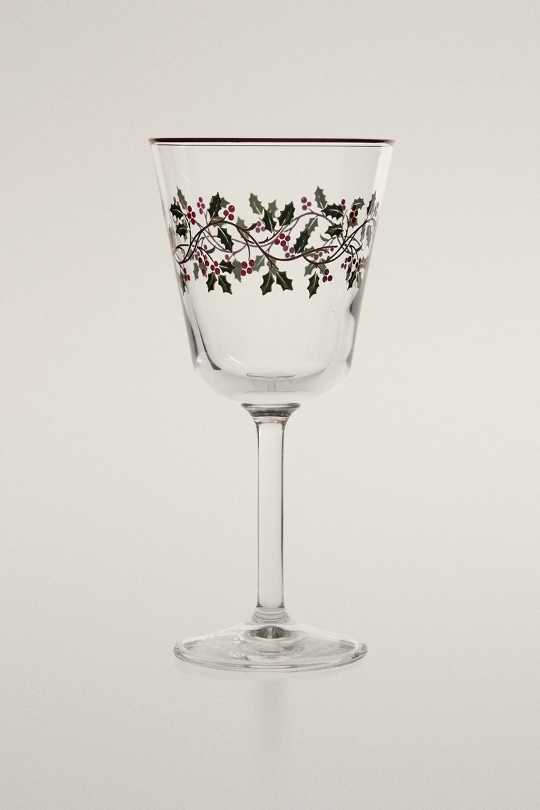 Бокал holly christmas