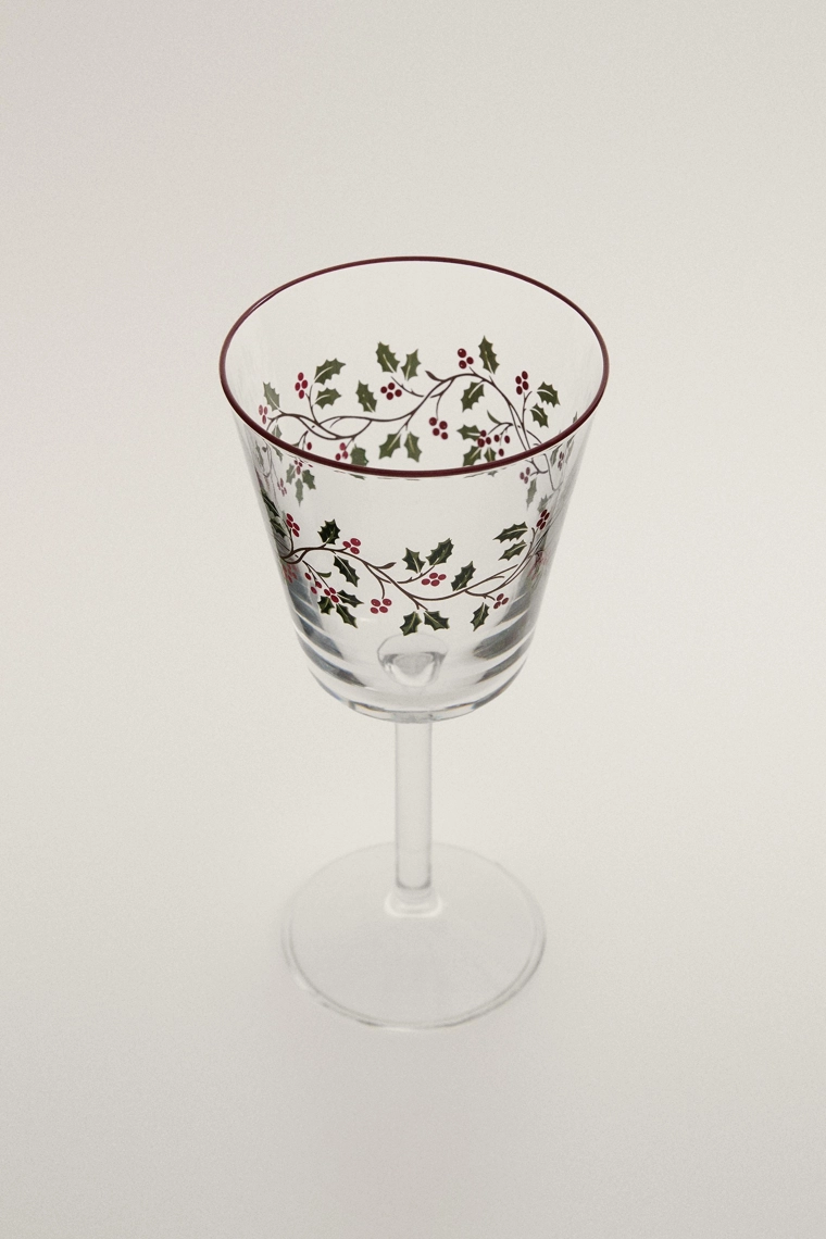 Бокал holly christmas