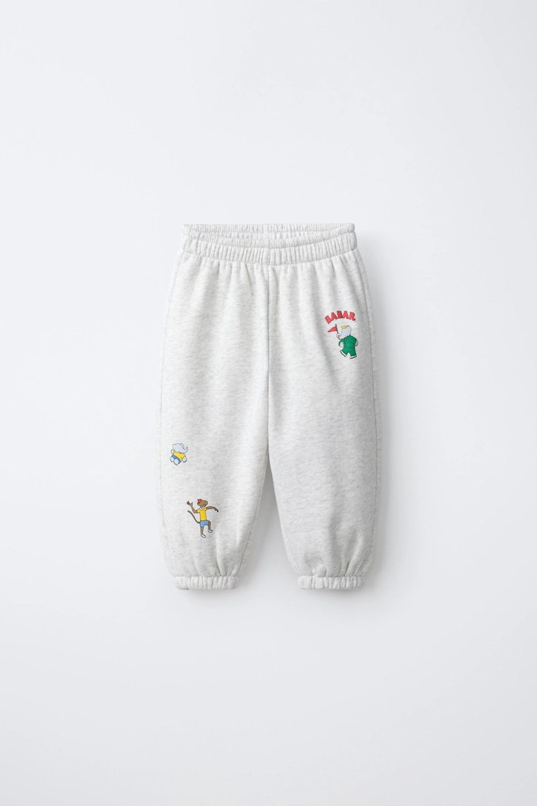 Джоггеры с принтом babar™