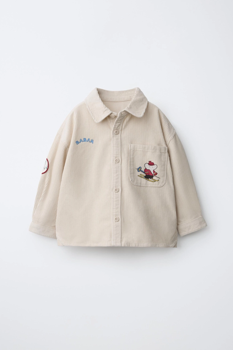 Вельветовая рубашка babar™