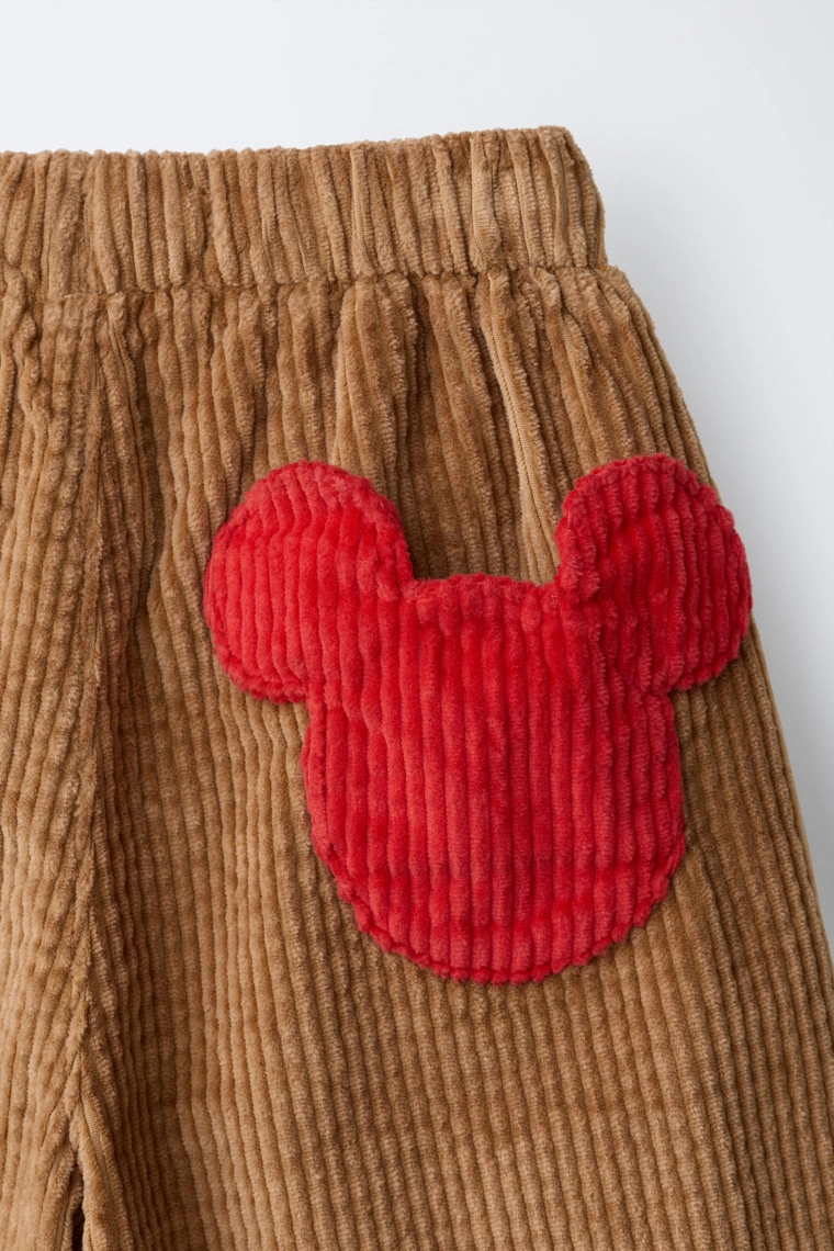 Вельветовые шаровары mickey mouse © disney