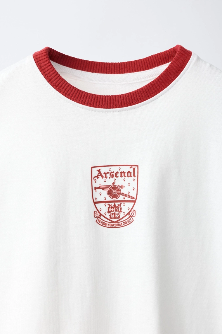 Футболка с длинным рукавом и принтом arsenal f.c. ©